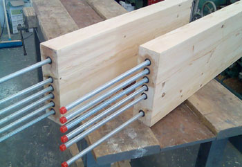 Joist repair Timber Resin Splice kits